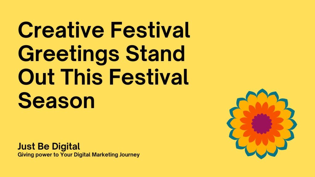 Creative Festival Greetings Stand Out This Festival Season